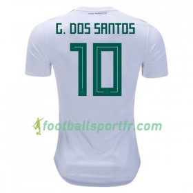 Tenue Mexique G.Dos Santos 10 Exterieur Coupe du monde 2018 Maillot de Foot
